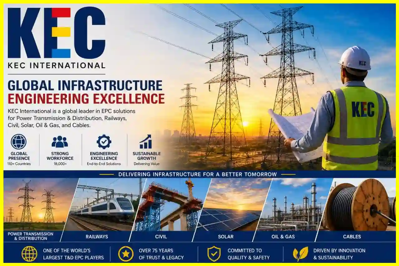 KEC International drops on reporting 28% fall in Q4 consolidated net profit