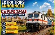 Mysuru-Madar Summer Special Train