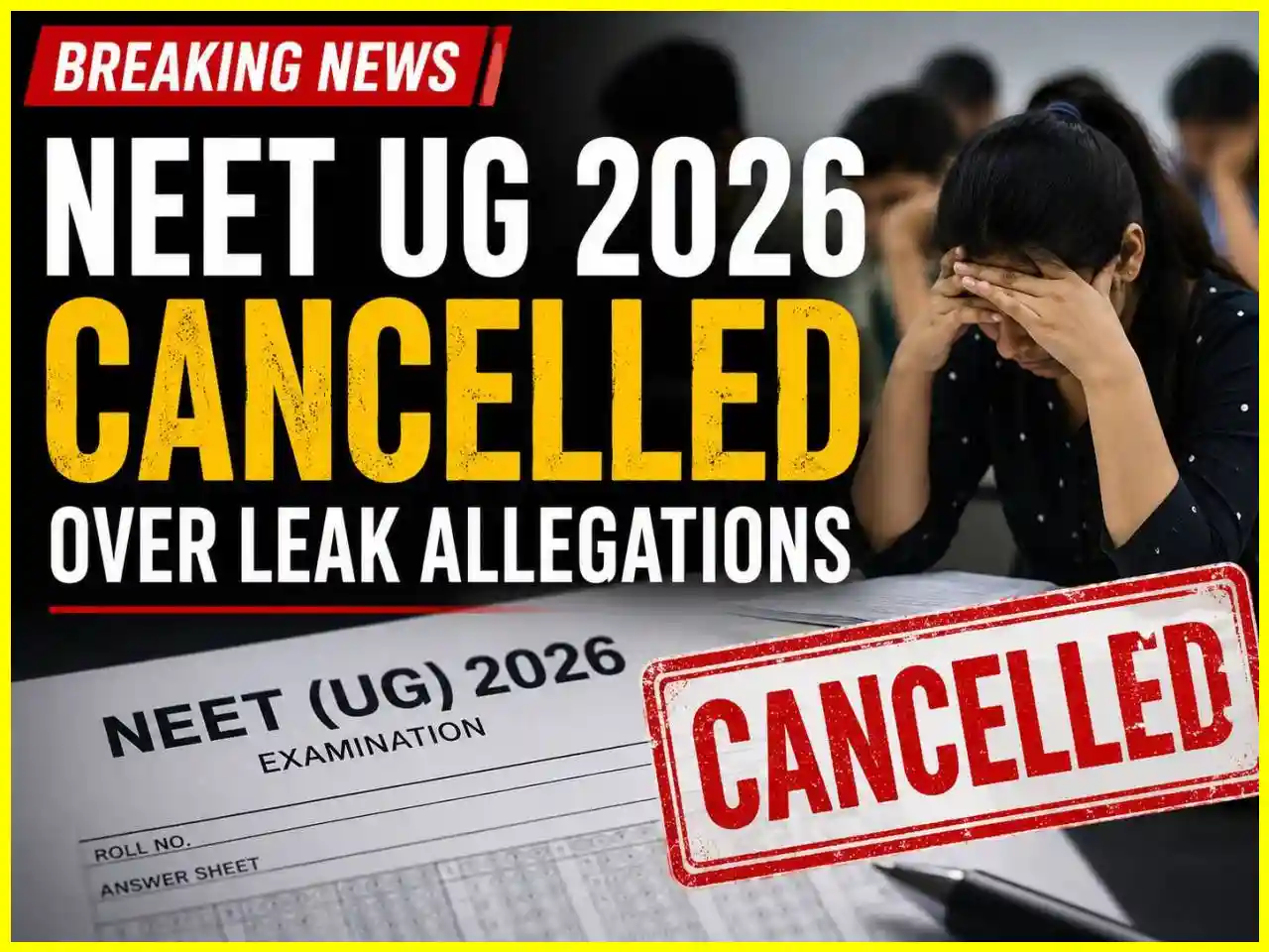NEET UG 2026 Cancelled
