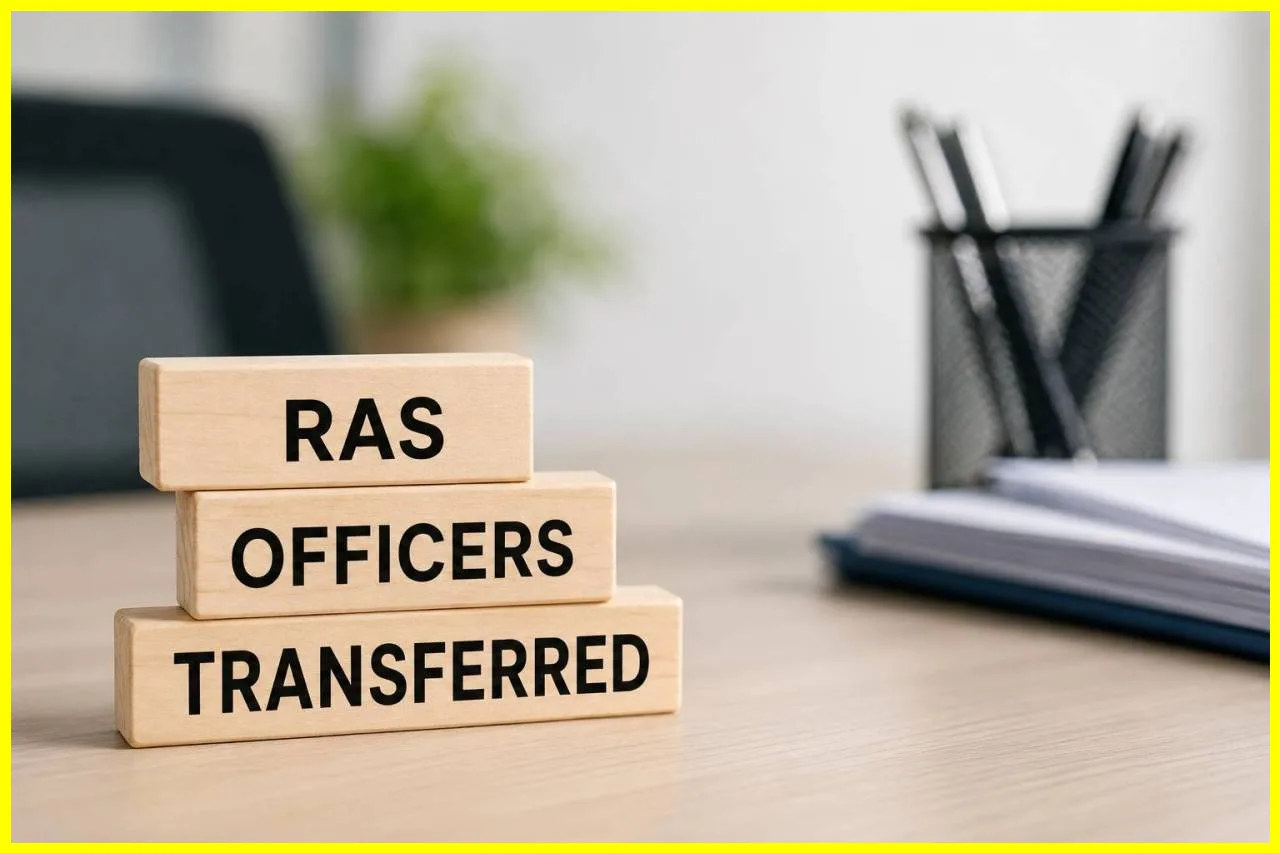 RAS Officers Transferred