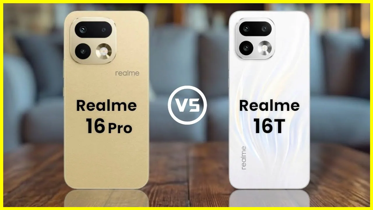 Realme 16T vs Realme 16 5G