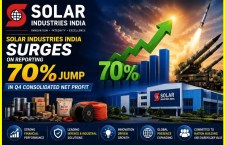 Solar Industries India surges on reporting 70% jump in Q4 consolidated net profit