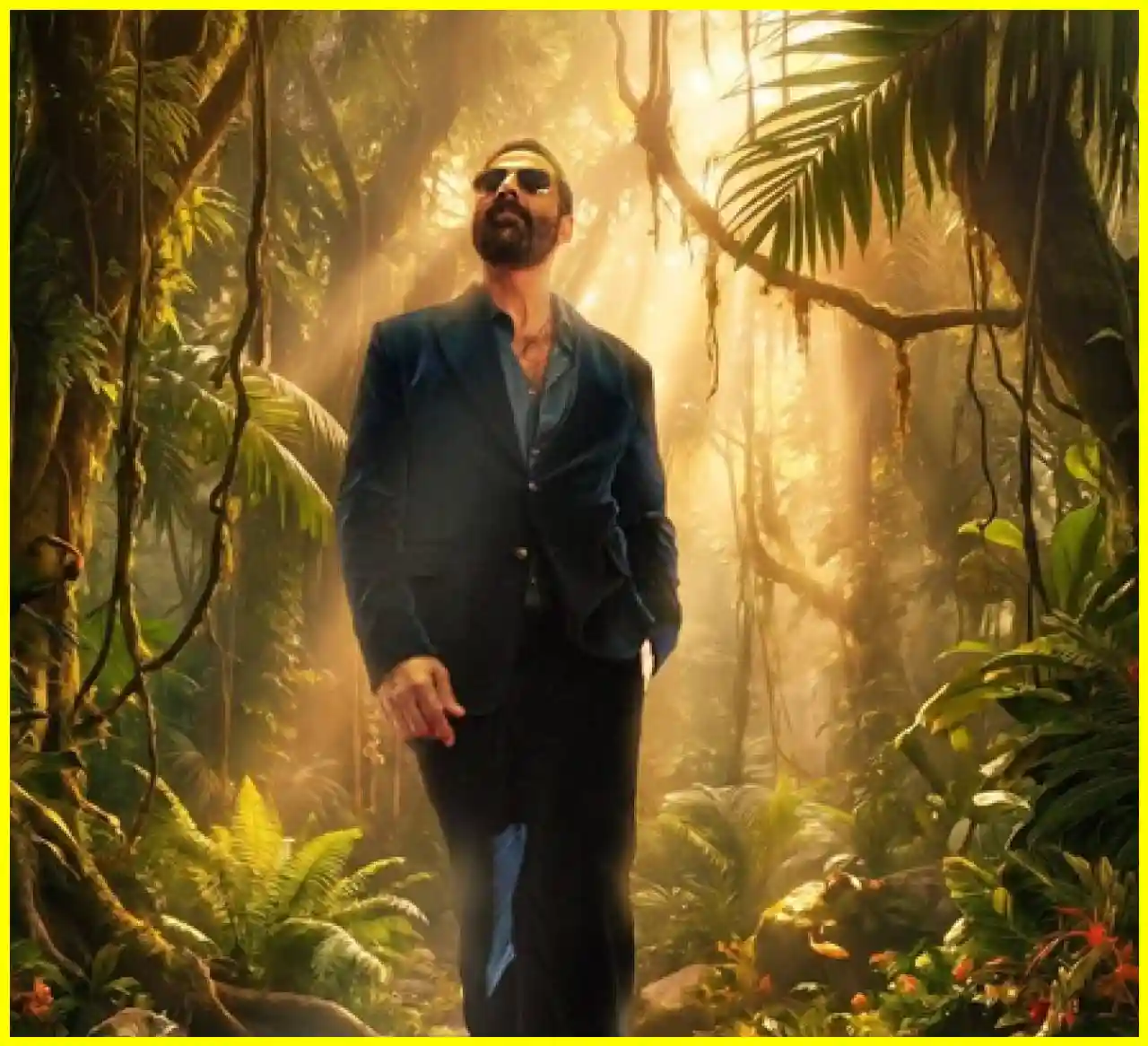 Akshay Kumars First Look from Welcome to the Jungle Revealed