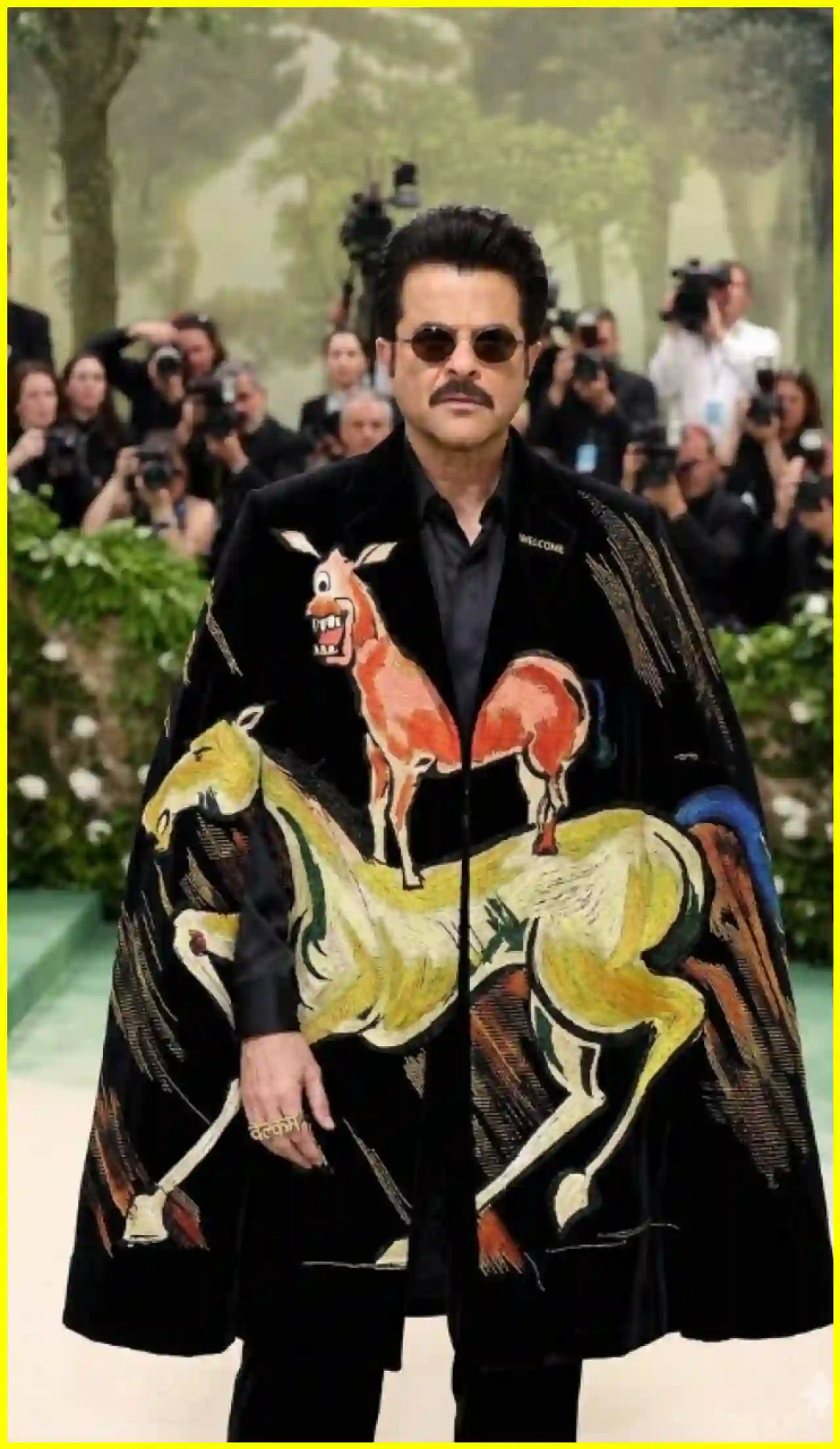 Anil Kapoor Showcases Majnu Bhais Art at Met Gala