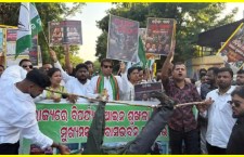 BJD Protests Against Deteriorating Law and Order in Odisha