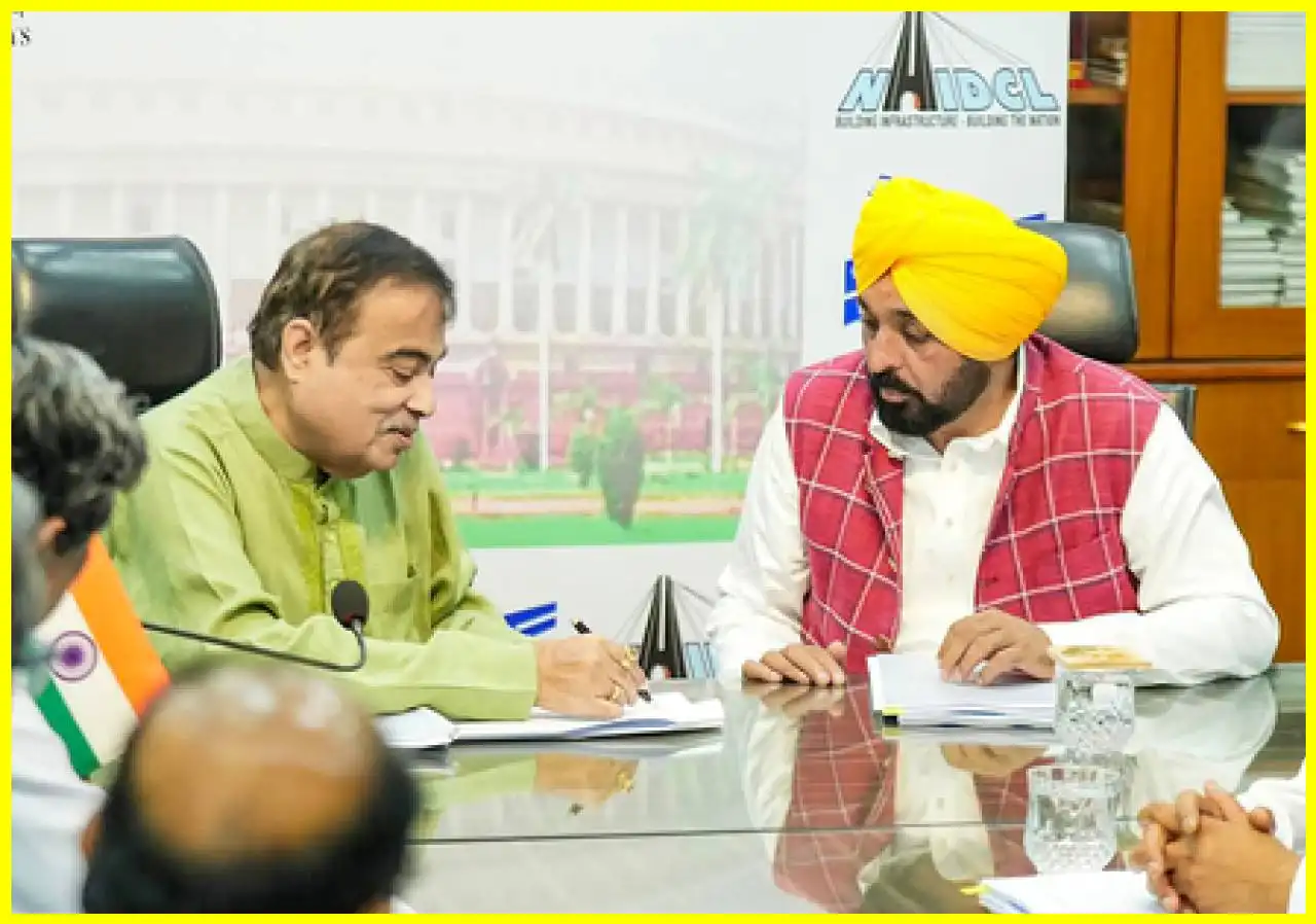 Gadkari Assures Punjab CM on Highway Projects Completion