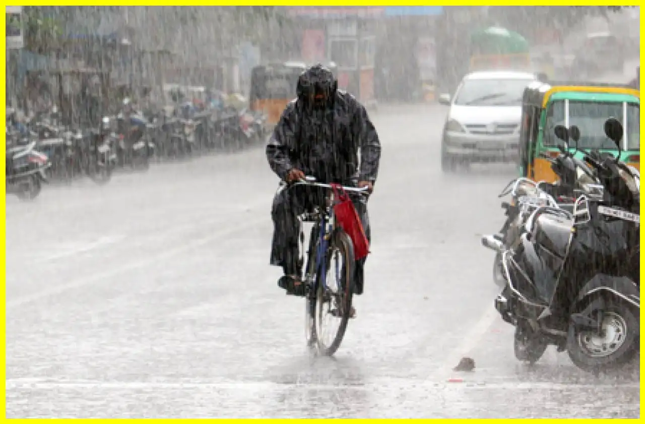Heavy Rains Bring Relief from Heat in Tamil Nadu