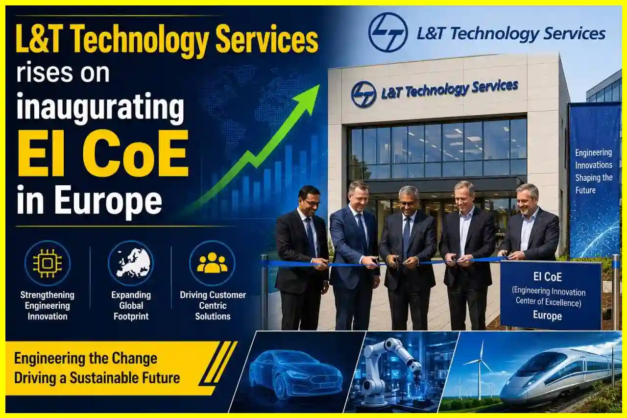 L&T Technology Services rises on inaugurating EI CoE in Europe