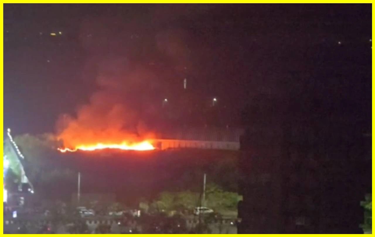 Major Fire Breaks Out at Kalyan Dumping Ground