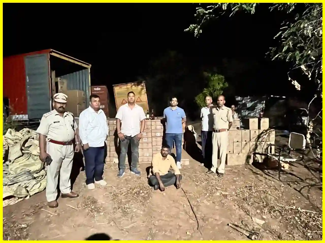 Major Liquor Seizure in Udaipur and Hanumangarh