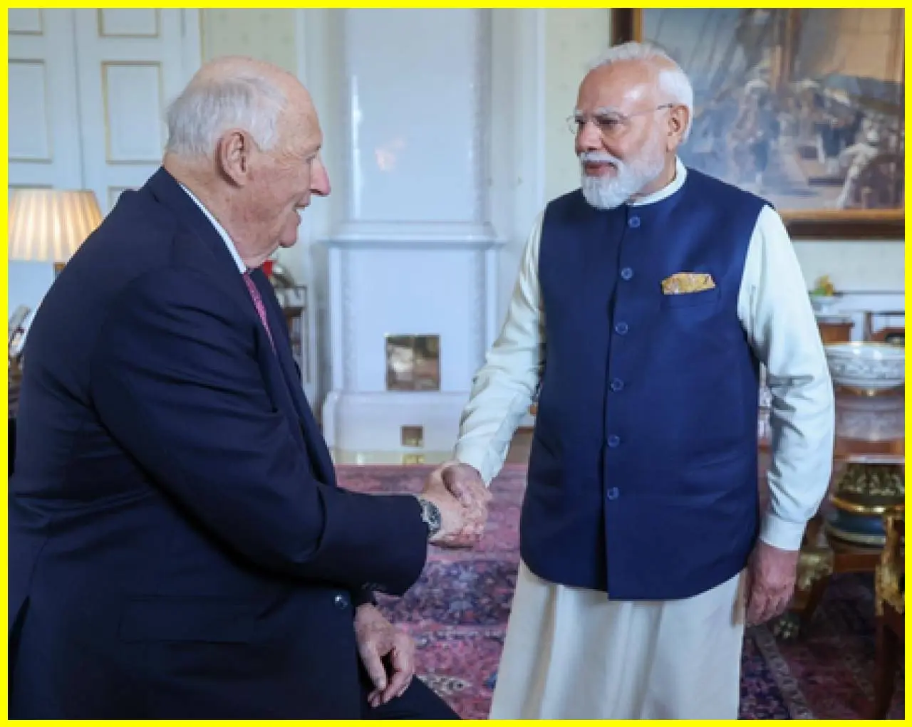 Modi Meets Norways King Harald V to Strengthen Ties