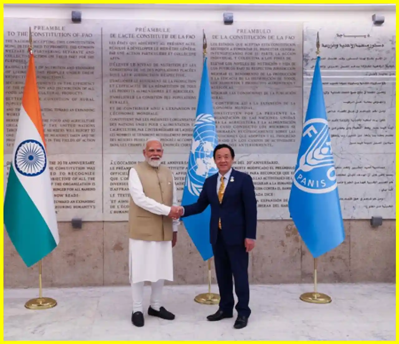PM Modi Receives Prestigious Agricola Medal in Rome