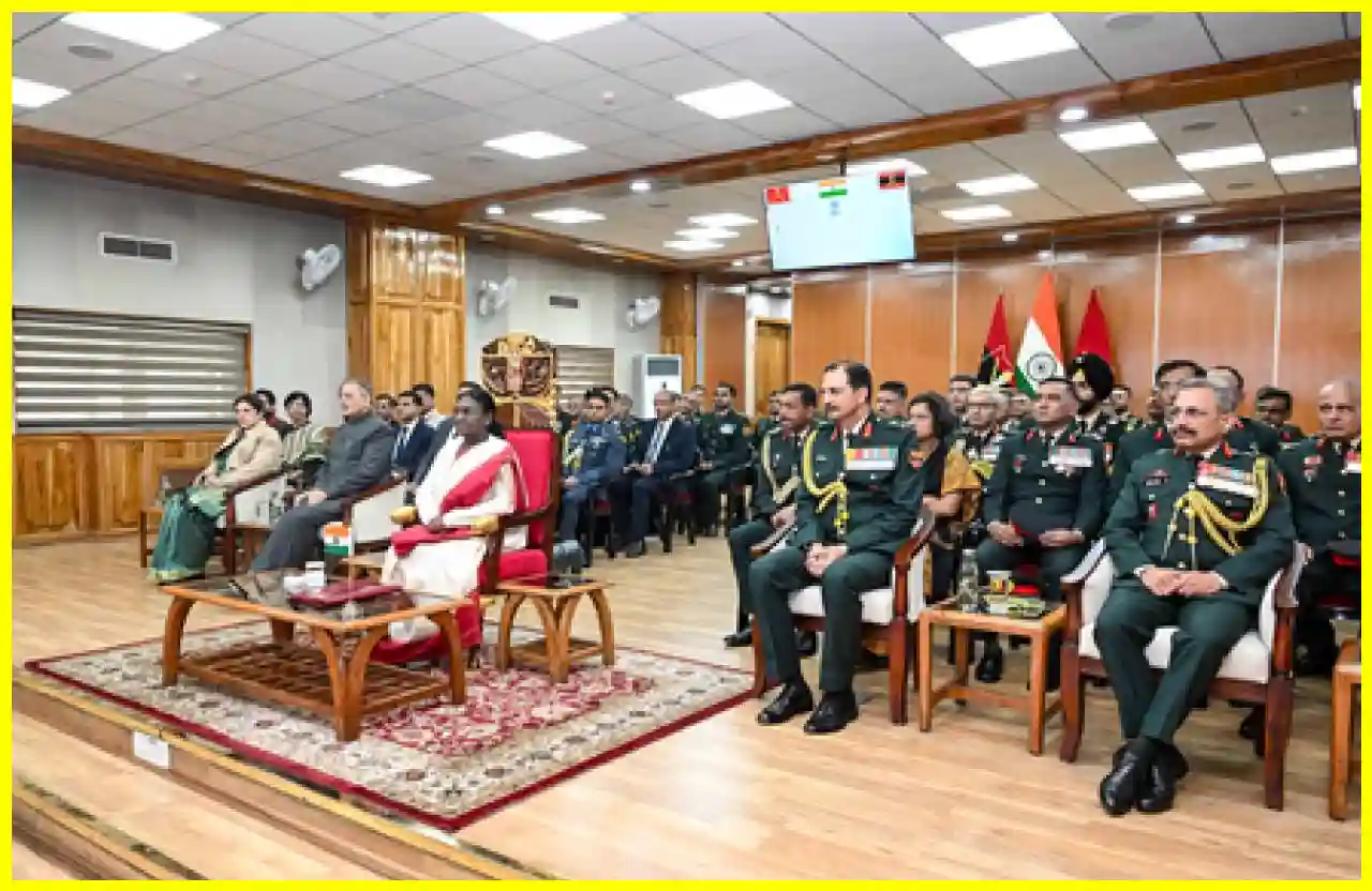 President Murmu Visits Army Training Command Headquarters