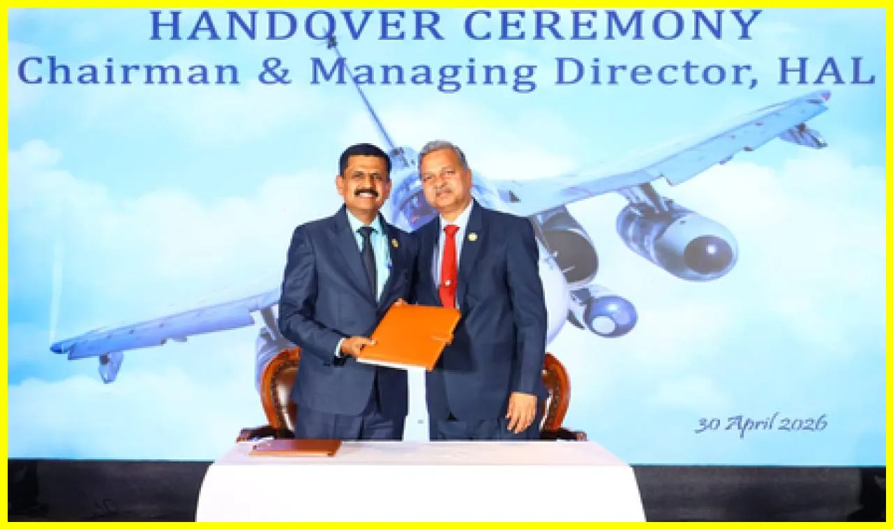 Ravi K Takes Charge as CMD of Hindustan Aeronautics Limited