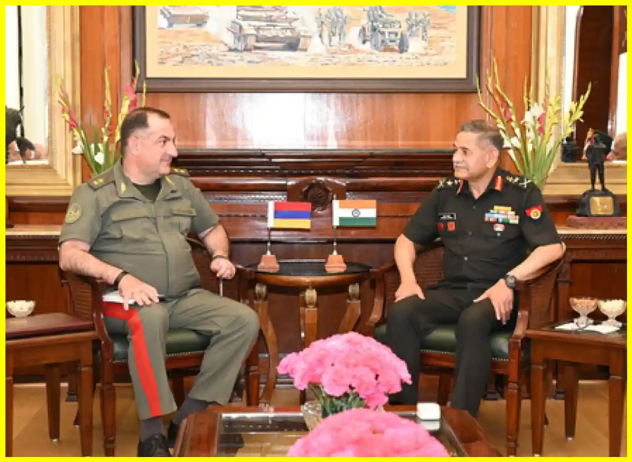 Strengthening India-Armenia Defense Ties: Key Meeting Held