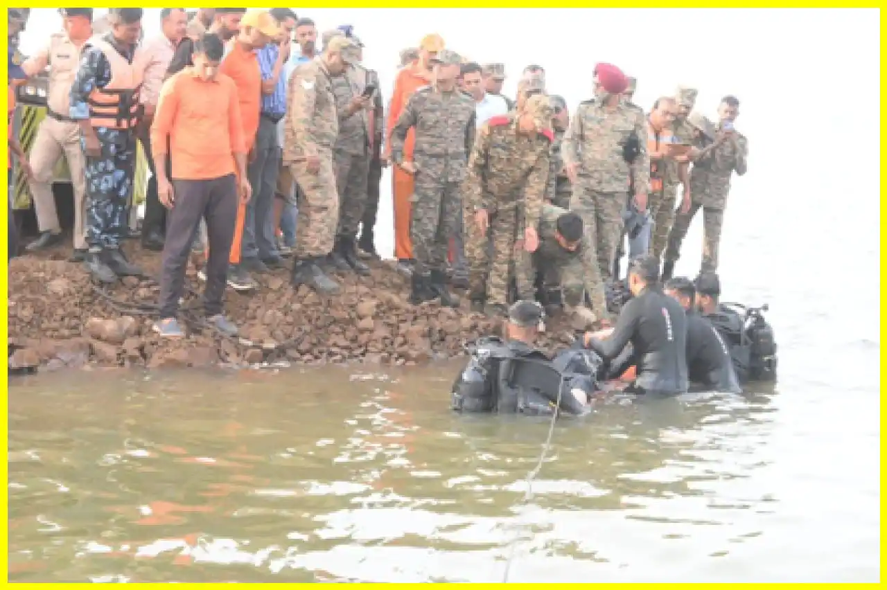 Tragic Incident at Bargi Dam: Army Divers Recover Five Bodies