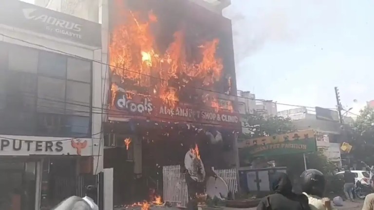 Lucknow Coaching Centre Fire