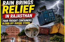 Rainstorm chaos in Rajasthan