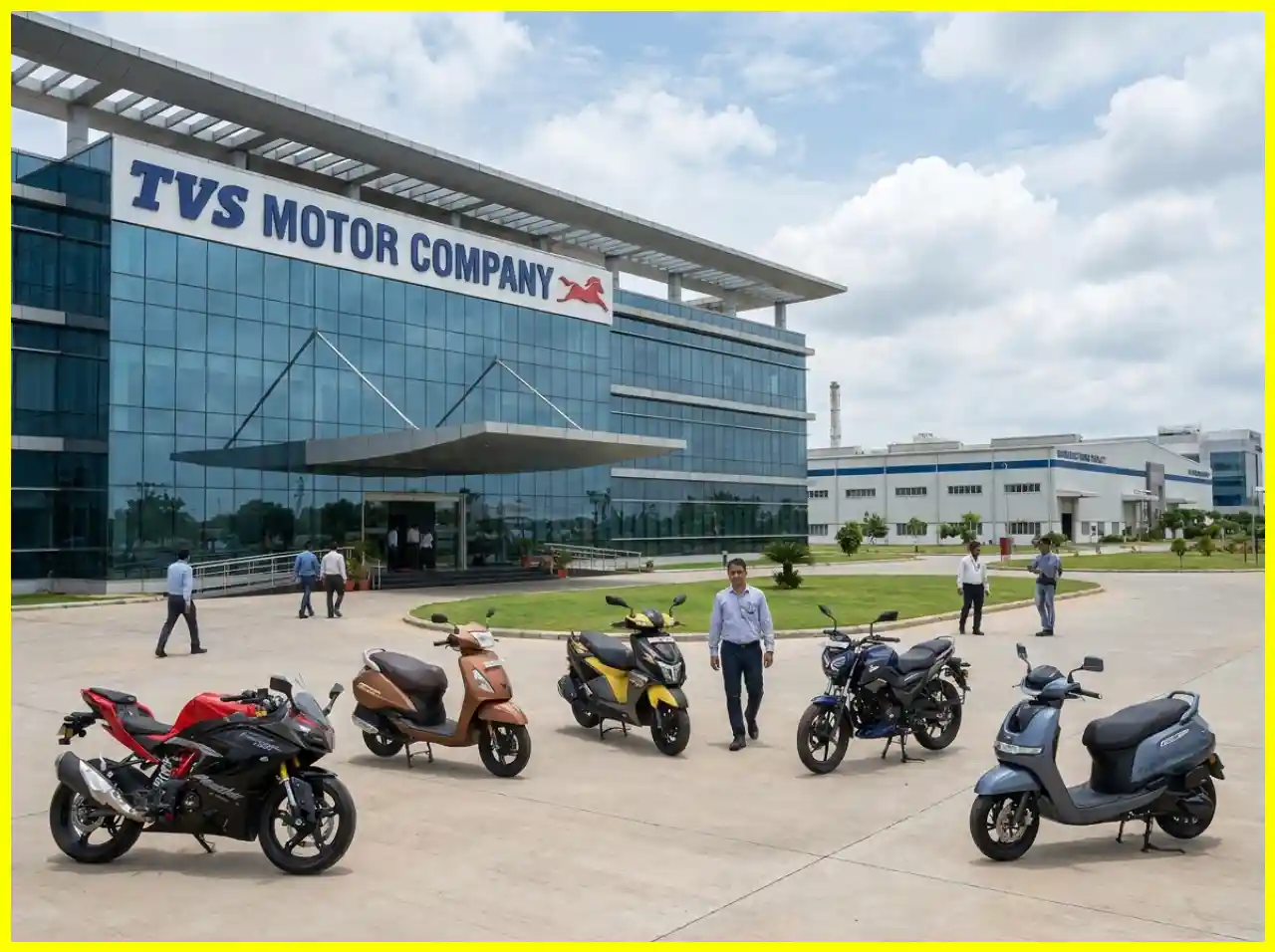 TVS Motor Company rises on reporting 31% sales growth in May