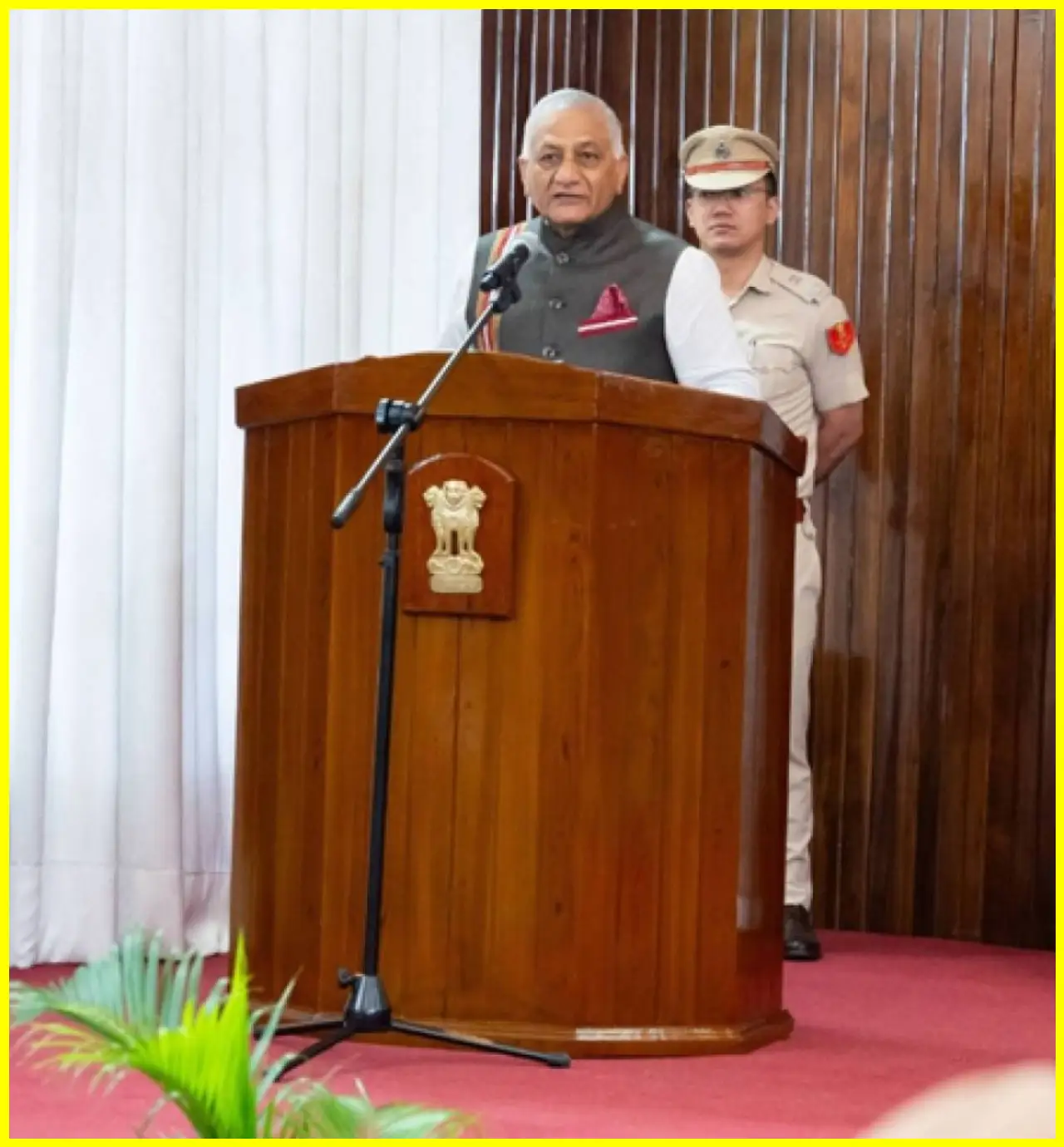 Peace Essential for Developed India by 2047: Mizoram Governor