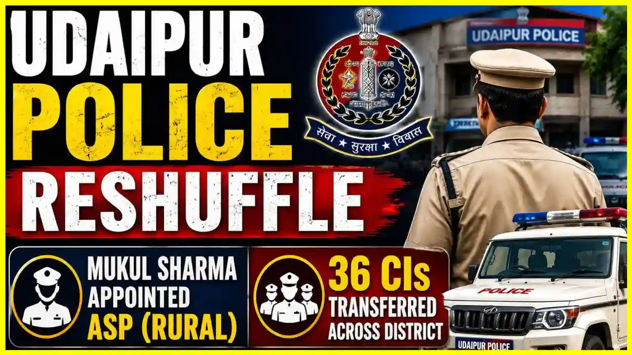 Udaipur Police Transfer List