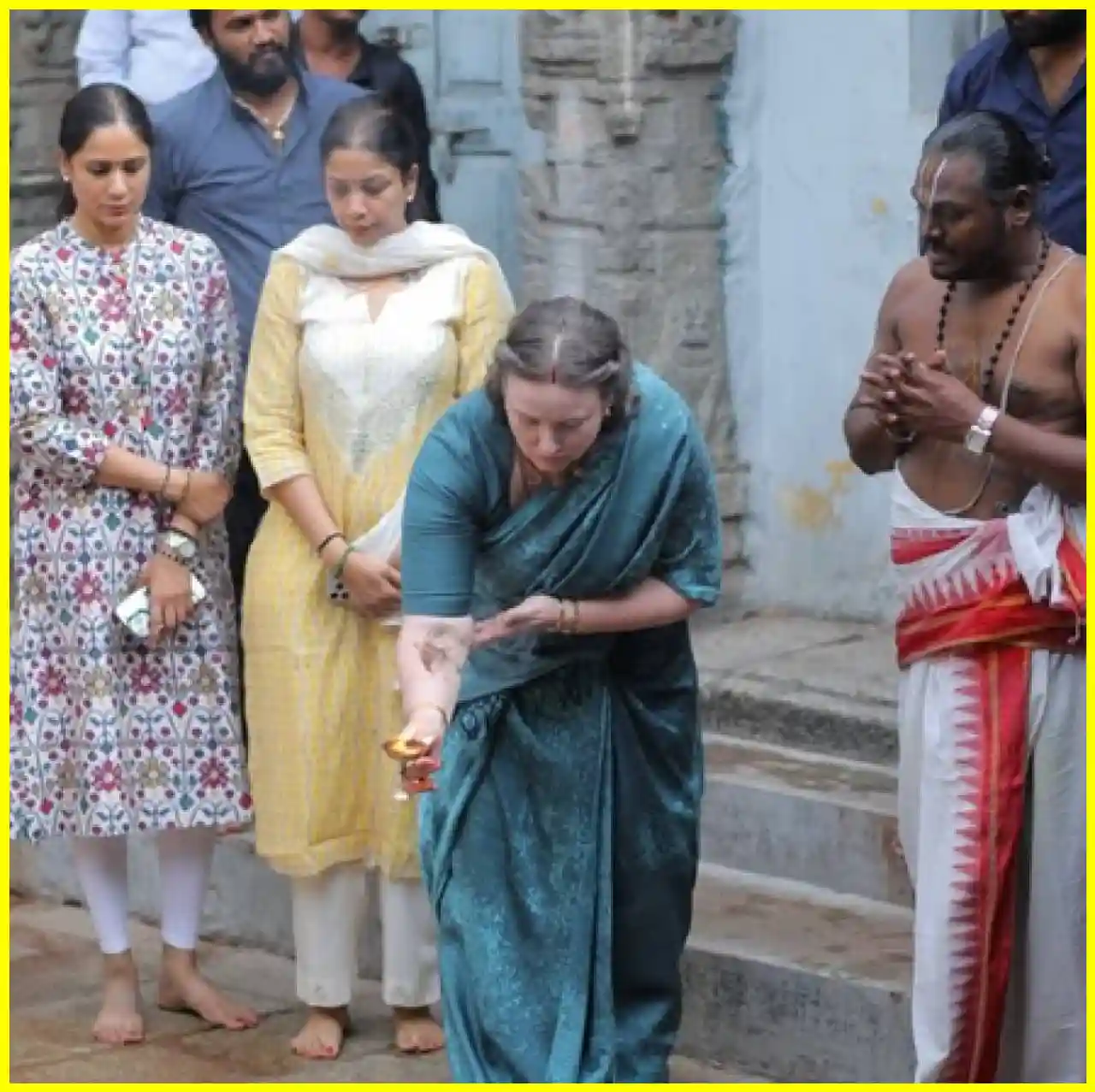 Anna Konidala Completes Challenging Tirumala Climb