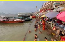 Devotees Flock to Varanasi Ghats on Guru Purnima
