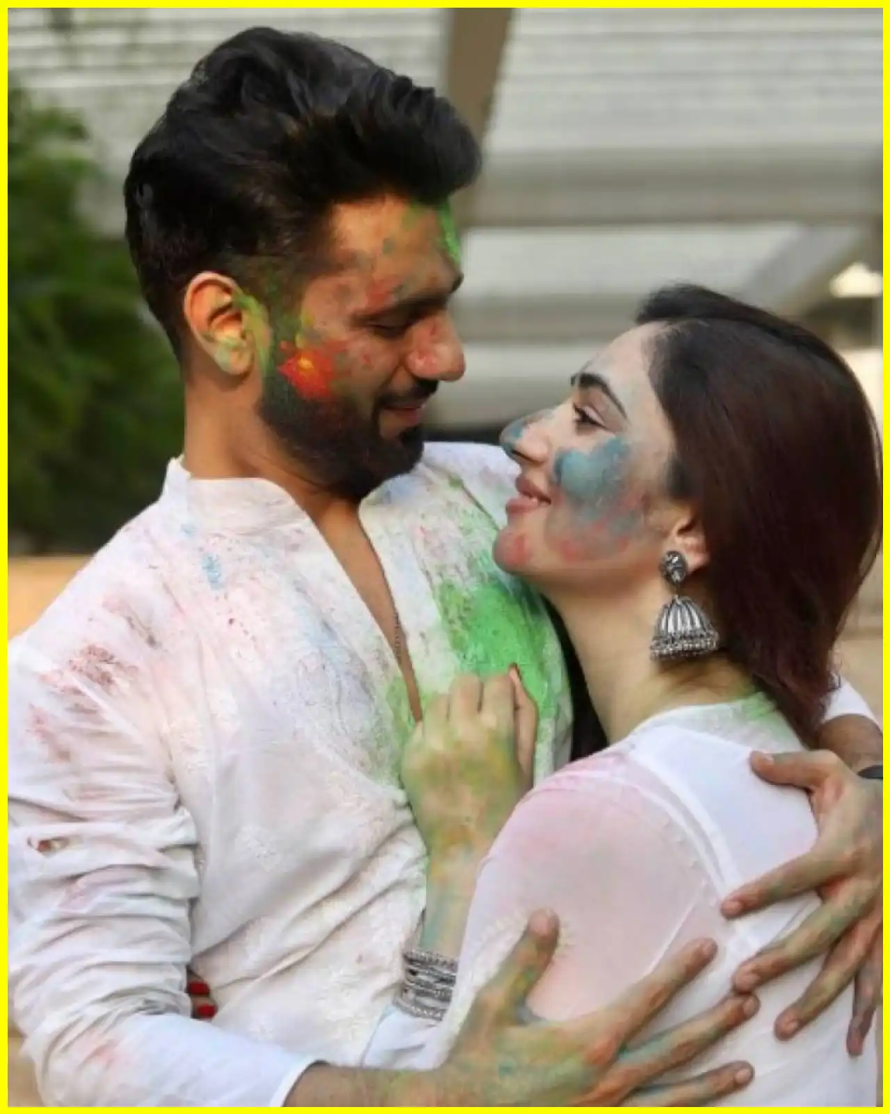 Disha Parmar Celebrates 5th Wedding Anniversary with Rahul Vaidya