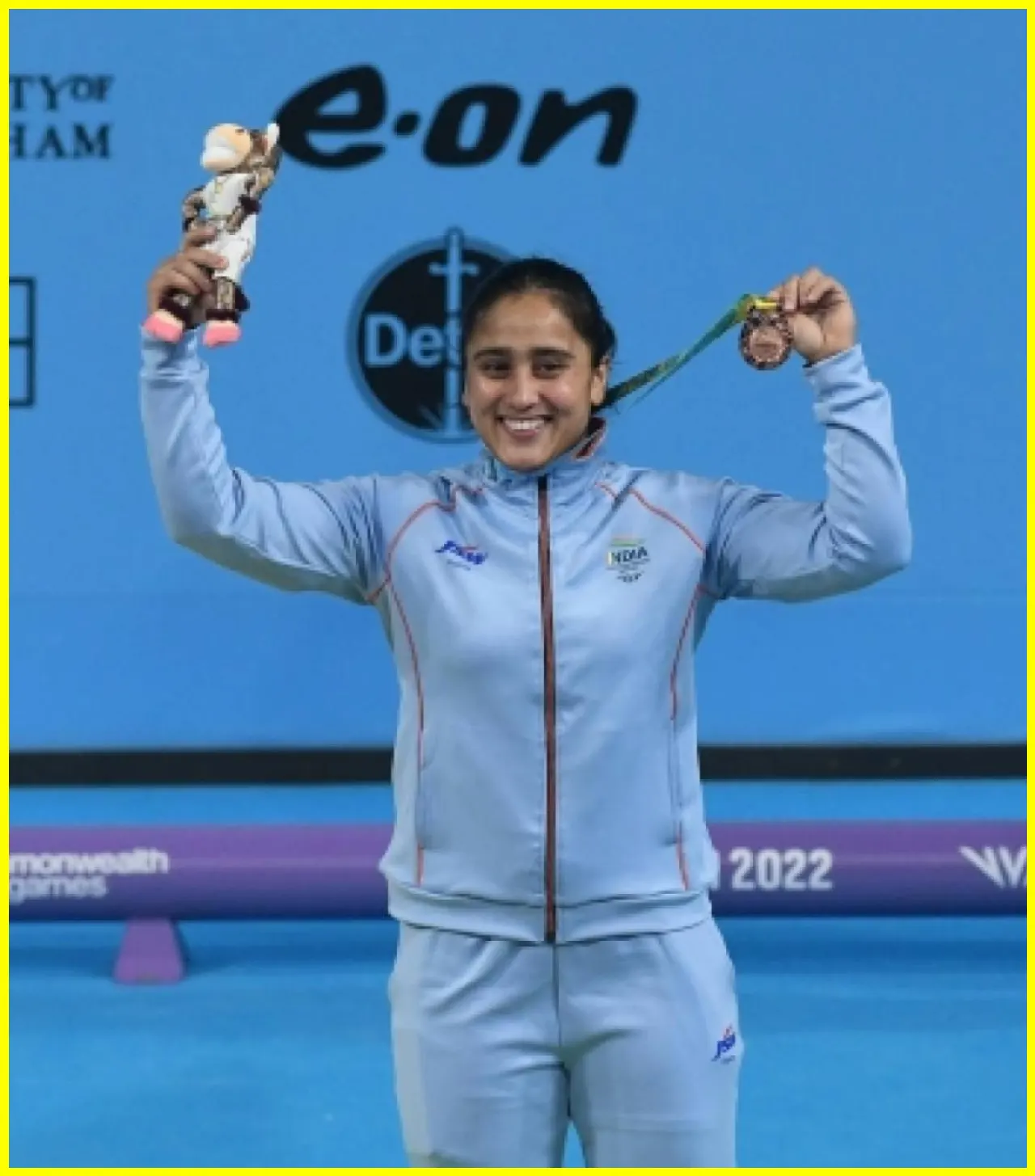 Harjinder Kaur Wins Silver in 69 kg Weightlifting at CWG 2026