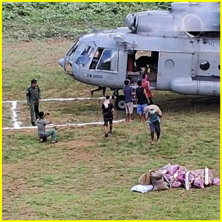 IAF Conducts Major Rescue Operation in Nagaland