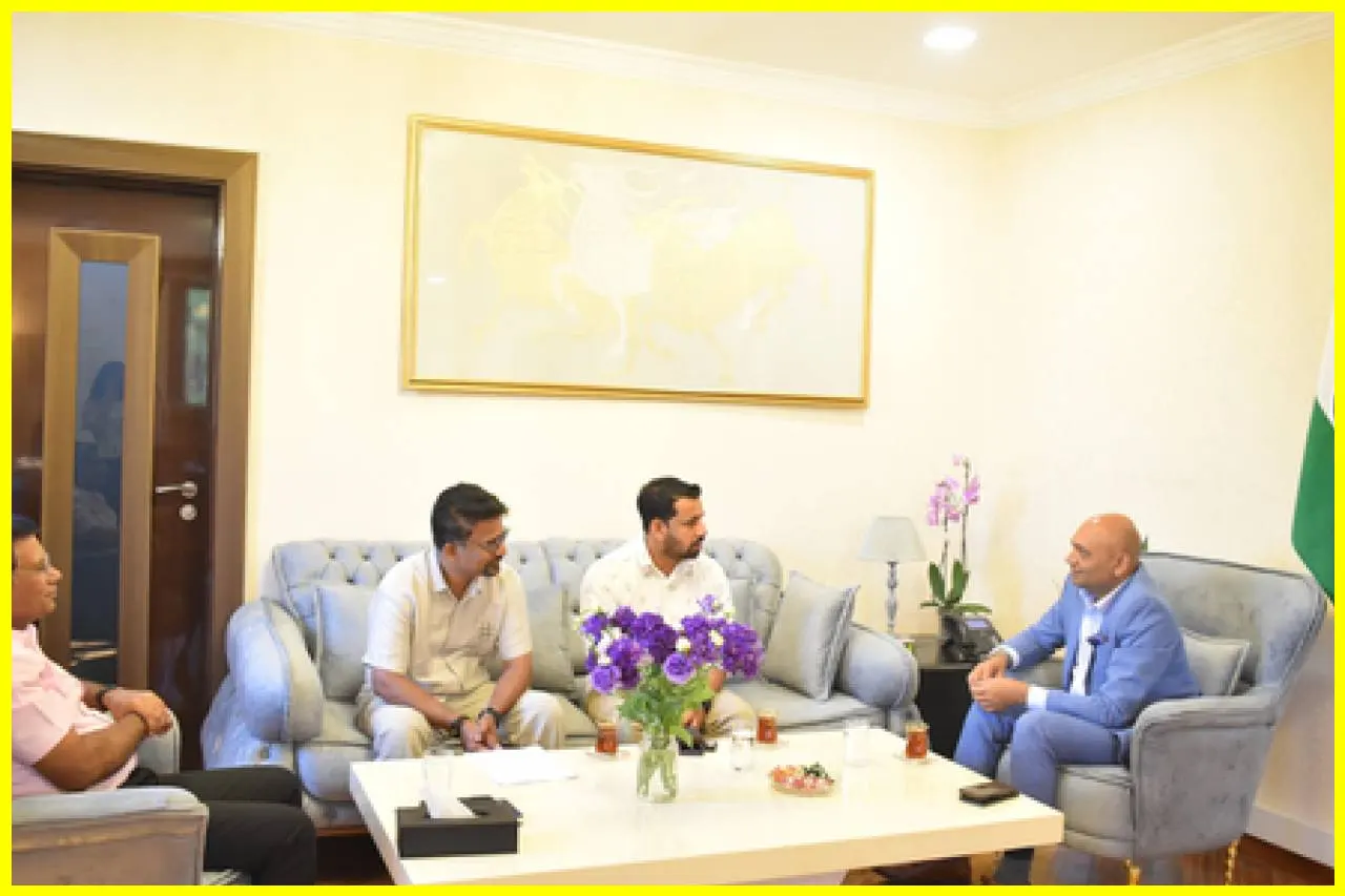 Indian Ambassador Abhay Kumar Engages with Community in Azerbaijan