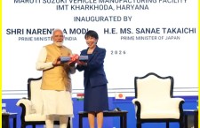 PM Modi and Japans PM Inaugurate Maruti Suzukis Mega Plant in Haryana