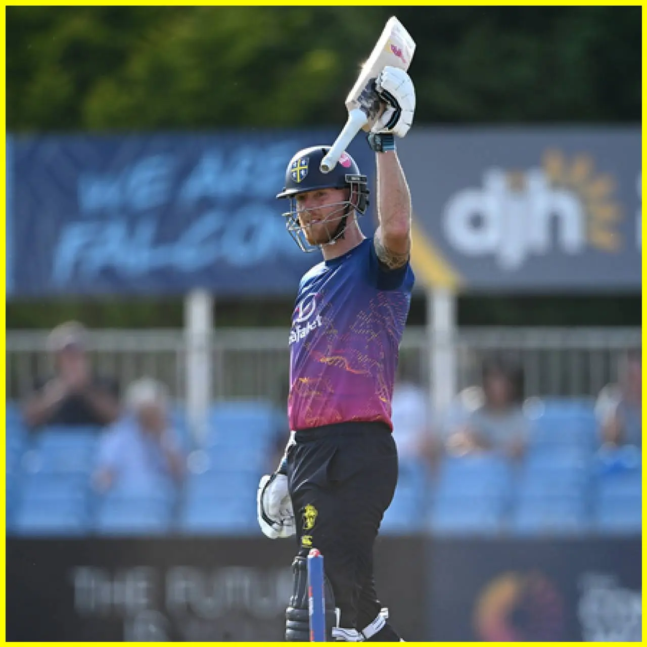 Stokes Shines in Comeback Match with Unbeaten Century