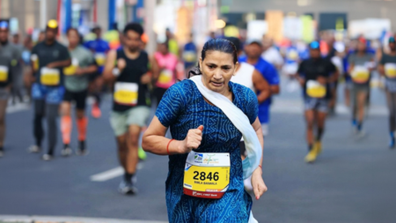 58-Year-Old Bimla Banwalas Passion for Running Continues to Thrive