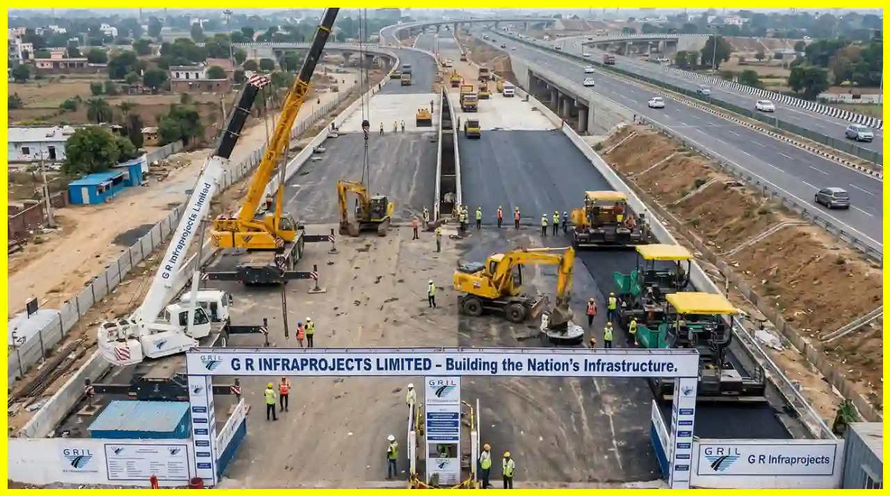 G R Infraprojects moves up on emerging as Successful Bidder for Varanasi MMLP Project