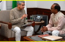 MP Mannalal Rawat Meets Railway Ministe