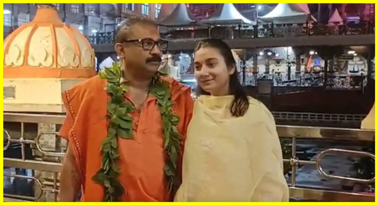 Bihar Minister Ashok Chaudhary Attends Bhasma Aarti at Mahakal Temple