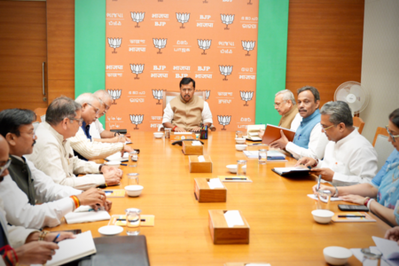 BJPs First Meeting of New National Secretaries Focuses on Upcoming Elections
