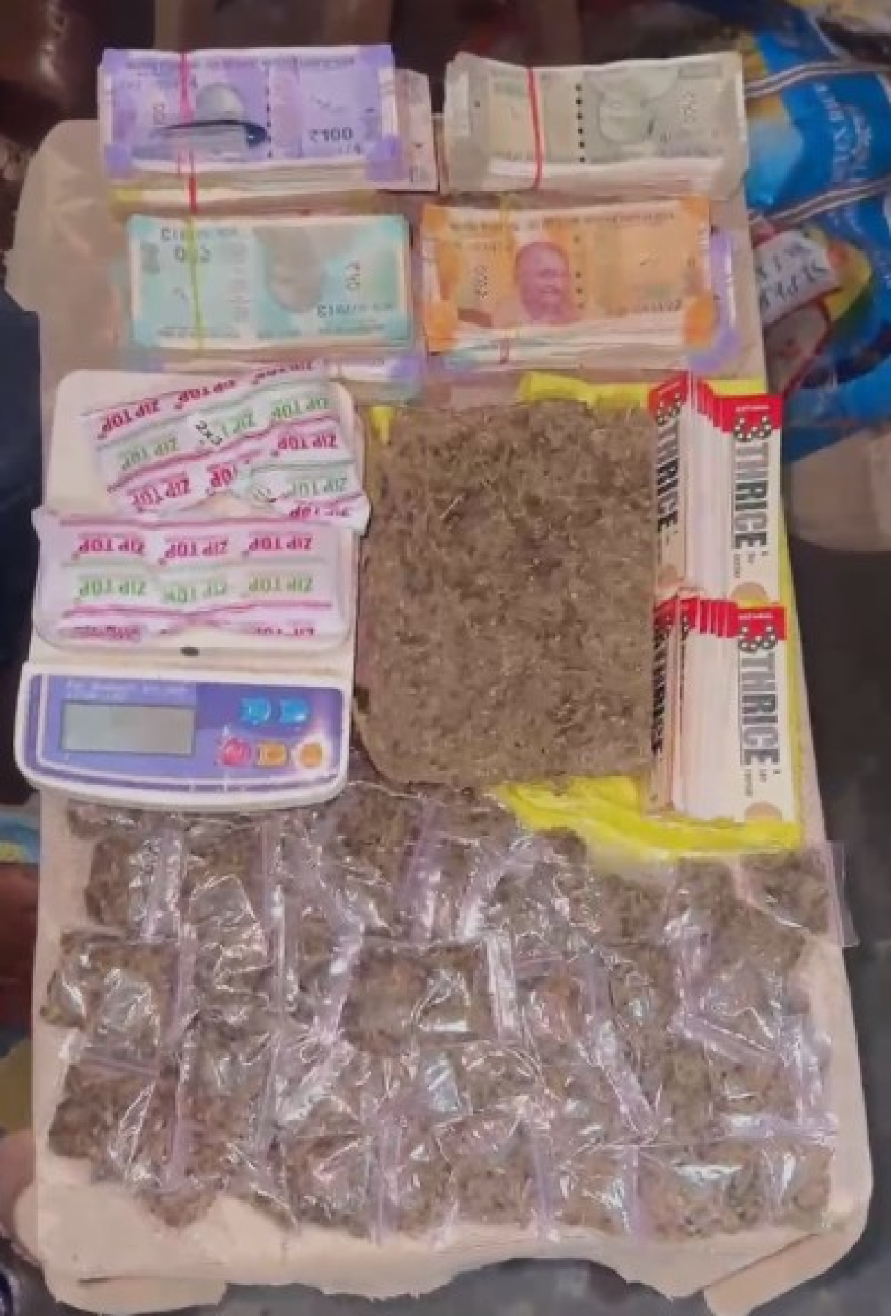 Drug Trafficker Arrested with 966 Grams of Cannabis in Dibrugarh