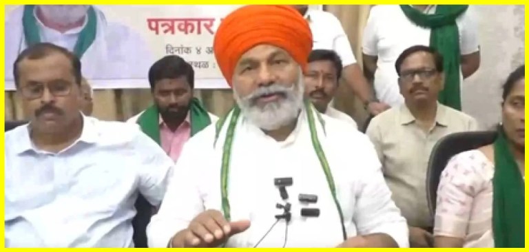 Farmers Suicide Crisis in Maharashtra: Rakesh Tikait Demands MSP Law
