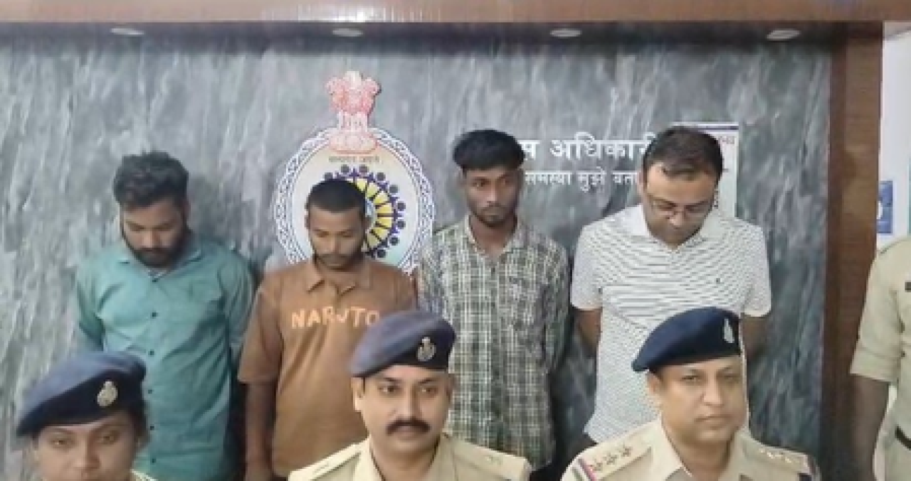 Police Uncover Theft Gang in Chhattisgarh, Four Arrested