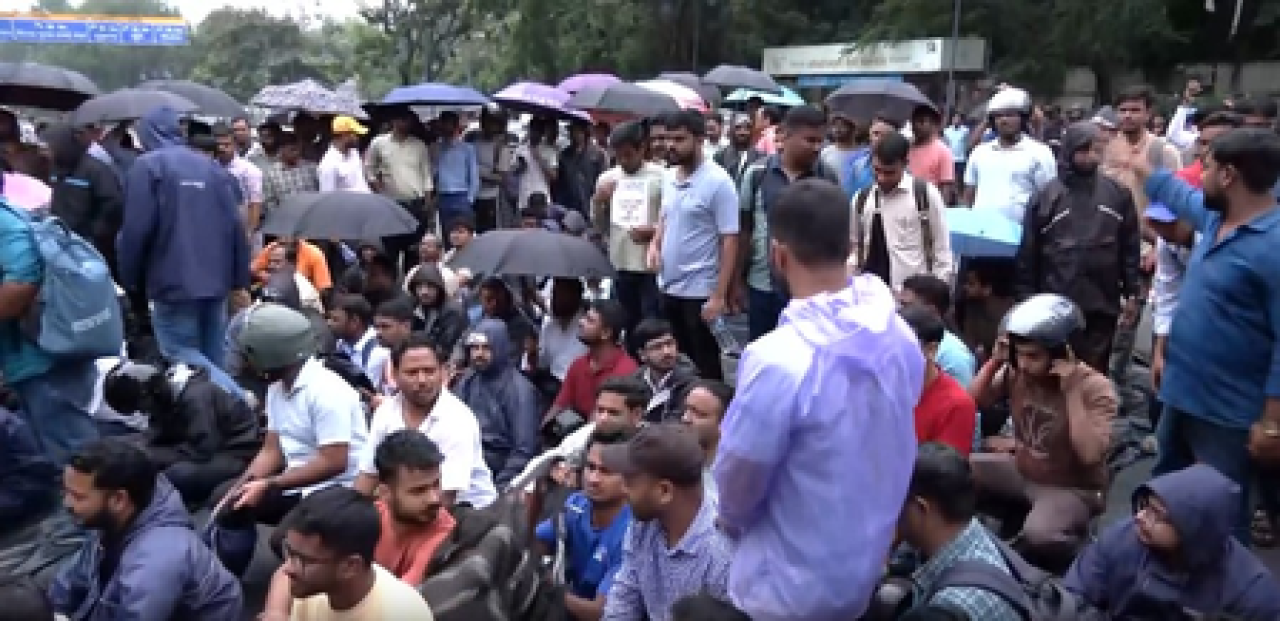 Protests Erupt in Jharkhand Over Cancellation of CGL Exams