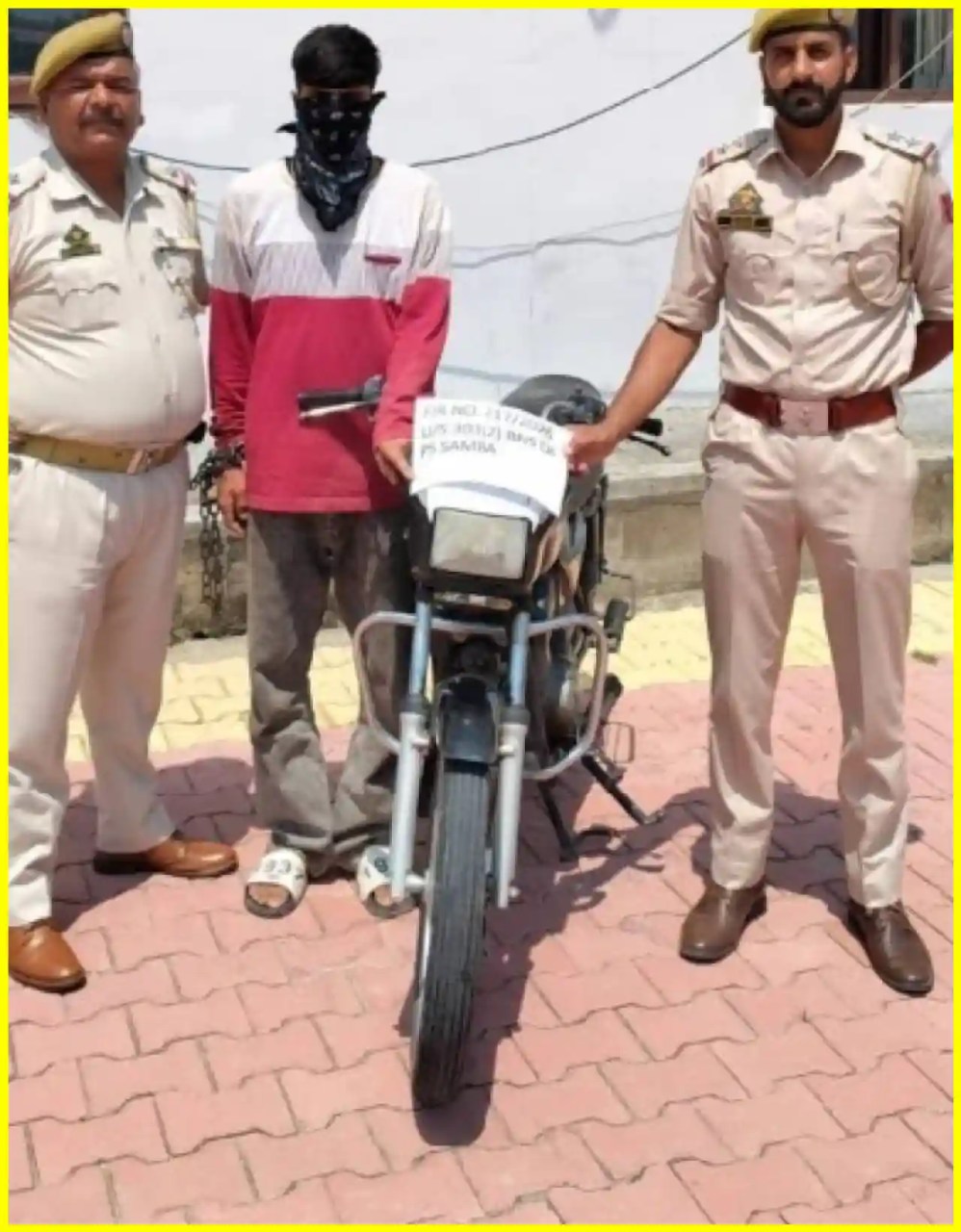 Samba Police Crack Down on Motorcycle Theft, Arrest Suspect