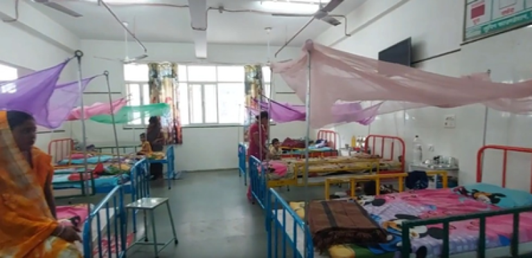 Udaipur Hospital Treats 229 Children for Severe Malnutrition
