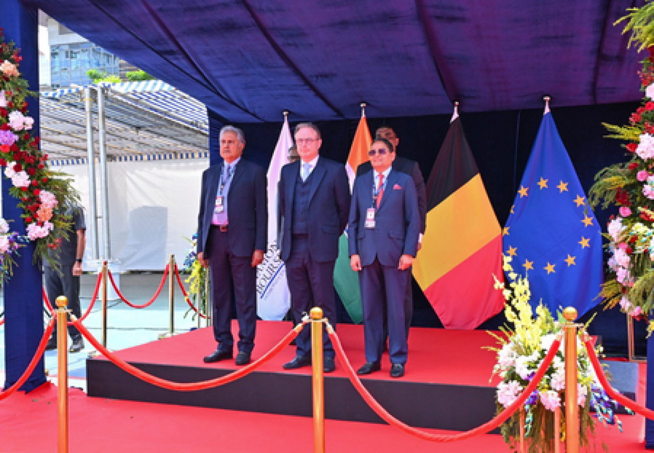 Belgiums Prime Minister Visits Indias Diamond Bourse, Marks Century-Old Partnership