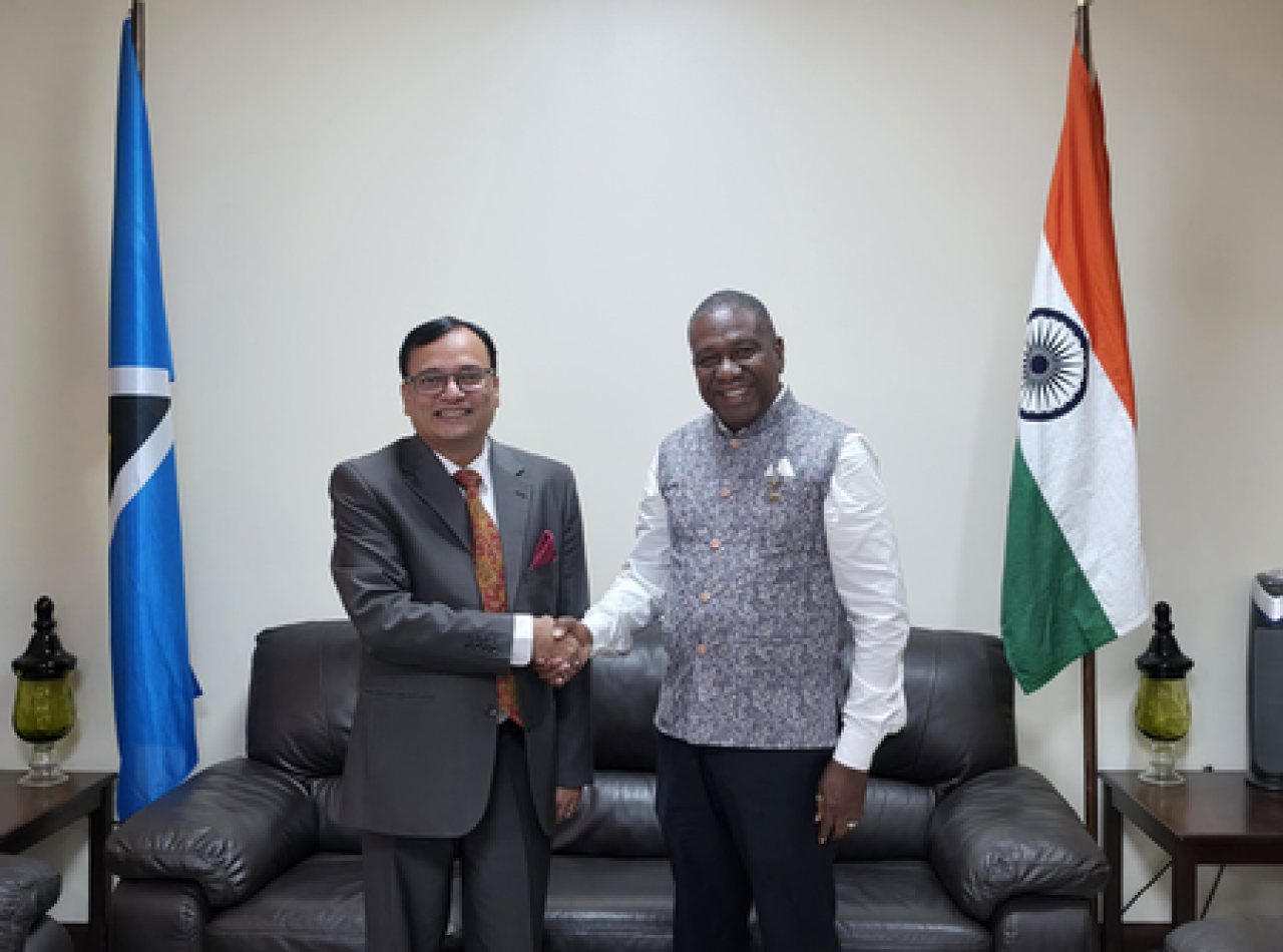 Indian Ambassador Subhash Gupta Bids Farewell in Suriname, Discusses Bilateral Ties