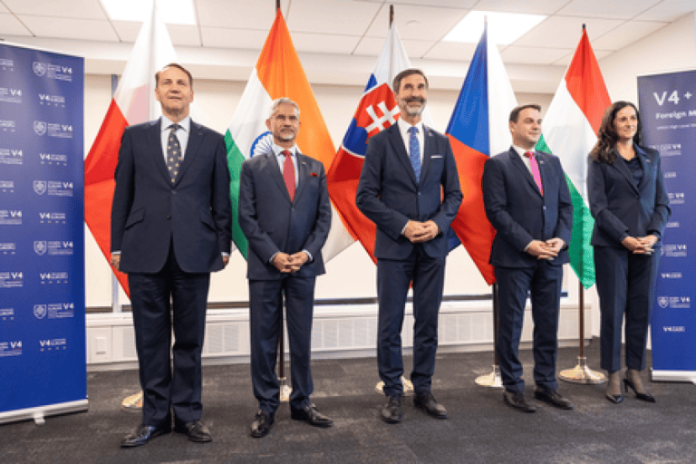 Jaishankar Meets Visegrad-4 Leaders, India Recognized as Emerging Superpower