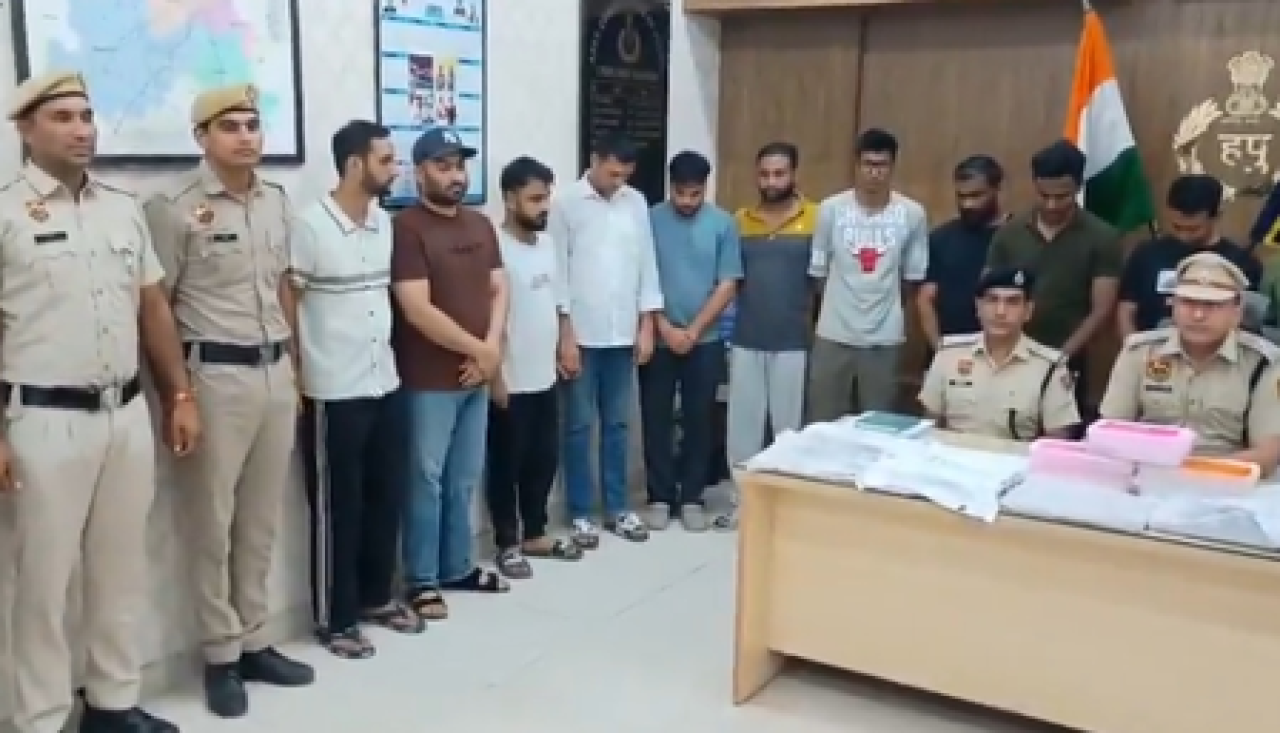 Major Cyber Fraud Uncovered in Gurugram, 11 Arrested