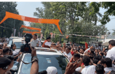 Nitin Naveen Receives Grand Welcome in Saharanpur Ahead of 2027 Elections