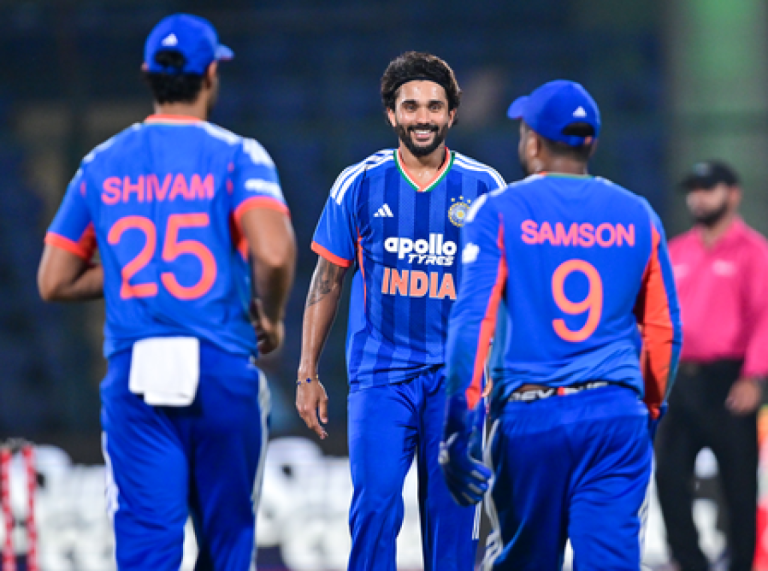 Nitish Reddy Stars in Indias T20 Victory Over Afghanistan